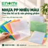 Coloured PP Sheets for Folders & Stationery — ENOMI product or application reference